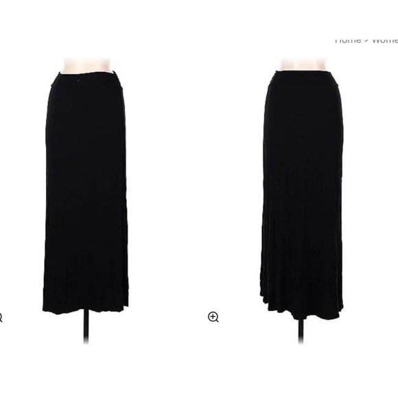 Bobeau Black Maxi Skirt - Effortless Elegance and Versatility - Picture 5 of 6